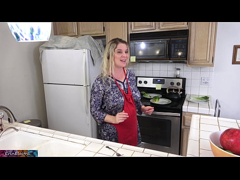 ❤️ Stepmom milking him in the kitchen before his date ☑ Hard porn at us