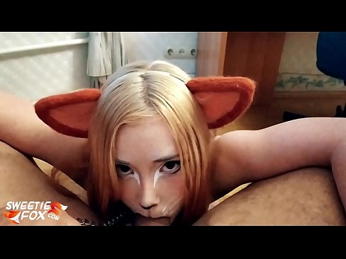 ❤️ Kitsune swallow dick and cum in her mouth ☑ Hard porn at us